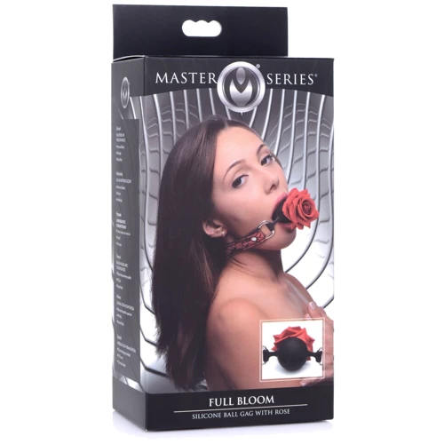 Кляп Master Series Eye-Catching Ball Gag With Rose