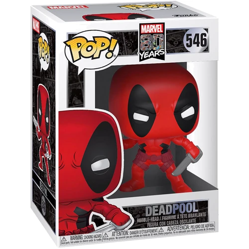 Игровая фигурка Funko POP! cерии Marvel: 80-е – Дэдпул (44154): Серия Marvel