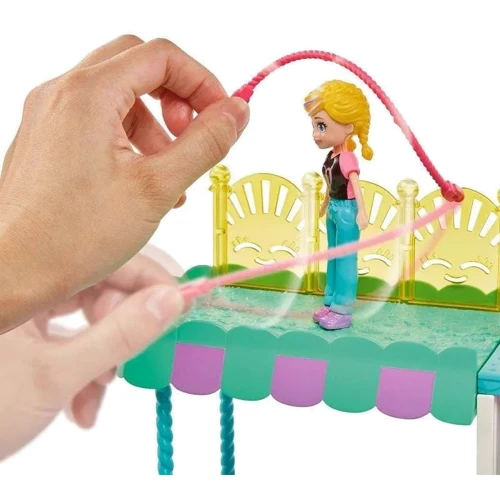 Игровой набор Polly Pocket Sweet Adventures Rainbow Радужный торговый центр (HHX78) фото 11