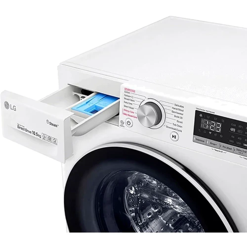 Пральна машина LG F4WV510S0E: Максимальна швидкість віджиму, об / хв 1400