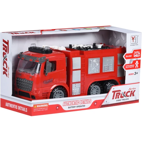 Машинка Same Toy Truck пожарная машина со светом и звуком (98-618AUt)