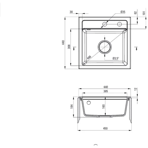 Deante Zorba ZQZ N103
