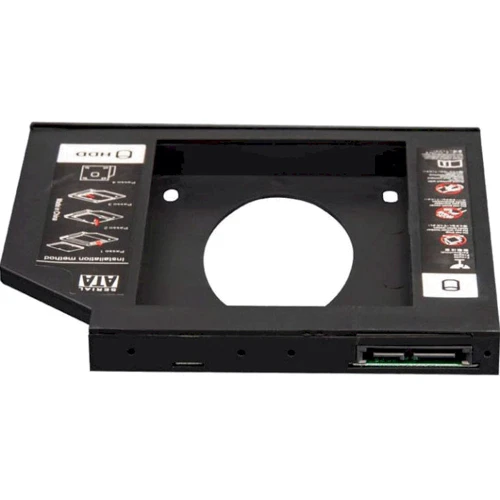 Аксесуар для накопичувача Frime SSD/HDD 2.5" Notebook (ODD) Black (FHDC127P) фото 2