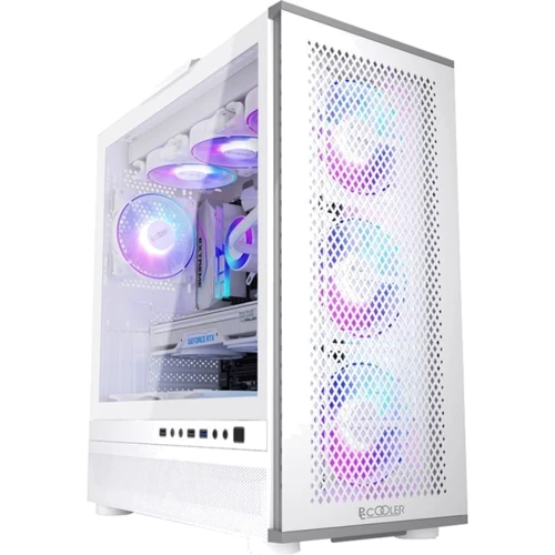 Корпус PCCooler MASTER ME200W MESH White