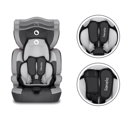 Автокрісло Lionelo Levi One (9-36 кг) (grey): Група 1/2/3 (9-36 кг)