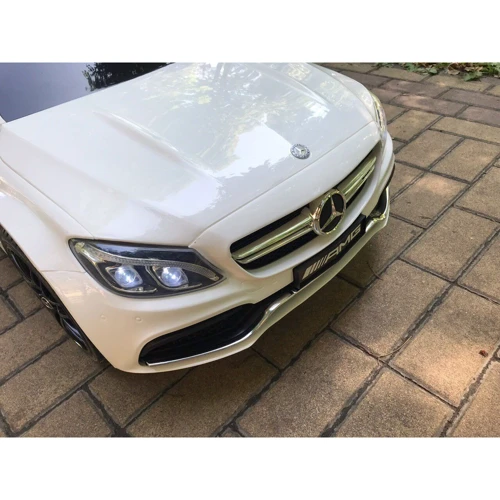 Электромобиль Kidsauto Mercedes-Benz C63 S AMG черный лак (QY1588black ): Материал колес EVA