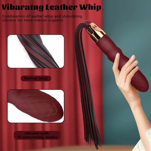 Вибратор-флоггер BOSS Virbating Flogger