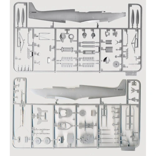 Британский истребитель Spitfire Mk.IX, Spitfire Mk.IX WWII RAF fighter(ICM48061): Масштаб 1:48