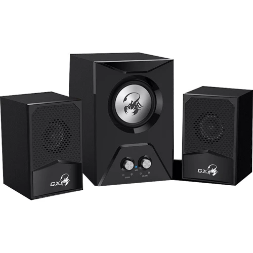Акустическая система Genius 2.1 SW-G2.1 500, Black (31730003401): Выходная мощность сабвуфера 8 Вт
