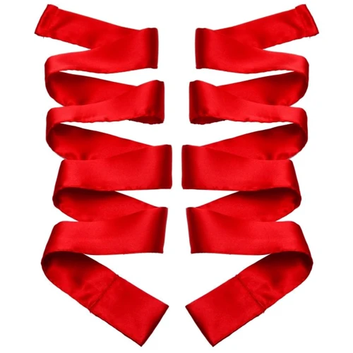 Атласные ленты для фиксации GreyGasms Scarlet Red Satin Sash Set: Производитель Greygasms
