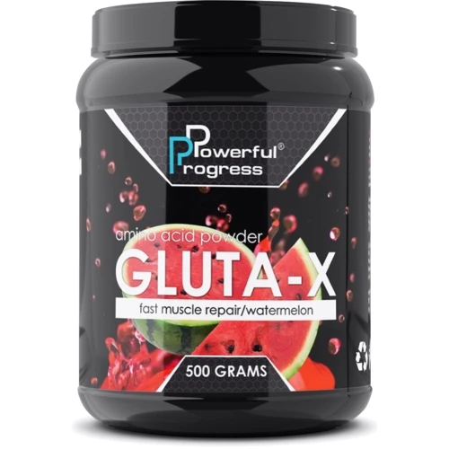 Амінокислота для спорту Powerful Progress Gluta Х 500 g / 50 servings / Watermelon