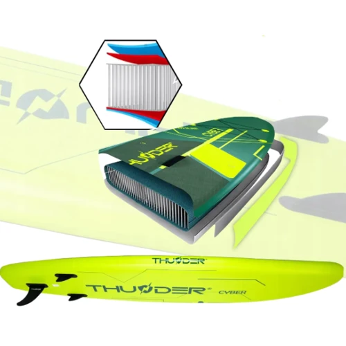Надувная SUP доска Thunder Cyber 320 см с веслом (SUP-CYBER) фото 5