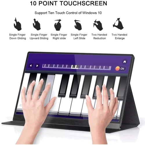 Монитор Sibolan S27b-2 Portable Touchscreen Monitor: Время реакции, мс 5
