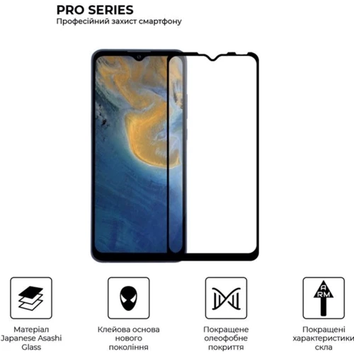Аксессуар для смартфона ArmorStandart Tempered Glass Pro Black for ZTE Blade A51 / A71 (ARM59915): Совместимость ZTE Blade A51 / A71