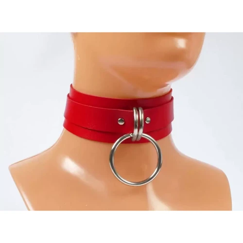 Чокер Feral Feelings - Collar, червоний