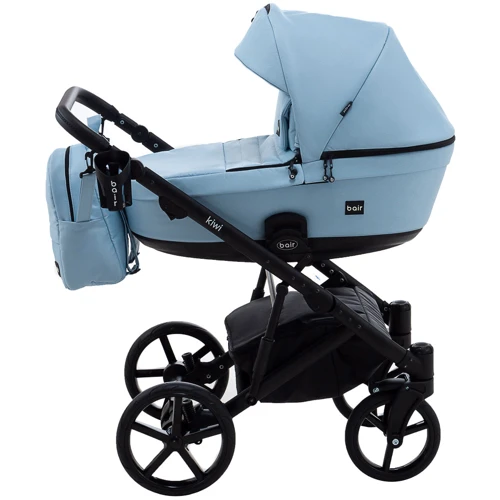 Коляска 2 в 1 Bair Kiwi Soft BKS-027 голубой фото 9