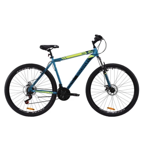 Велосипед Discovery TREK DD 2020 29" (серый с красным)