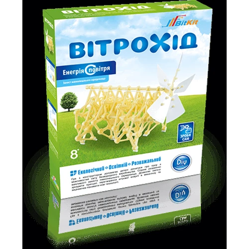 Детский развивающий конструктор BitKit Ветроход – энергия воздуха (2141)