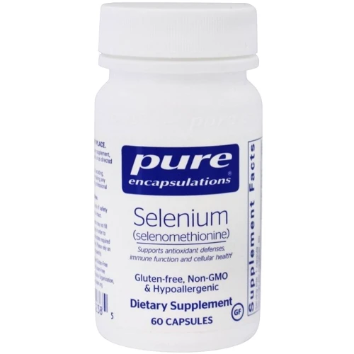Pure Encapsulations, Selenium (Selenomethionine), 60 Capsules (PE-00238)