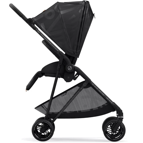 Прогулочная коляска Cybex Melio Real Black с бампером (522002631) фото 16