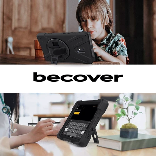 Аксессуар для планшетных ПК BeCover Heavy Duty Case with Stand Black for Samsung Galaxy Tab Active 3 SM-T570 / SM-T575 / SM-T577 (710047)