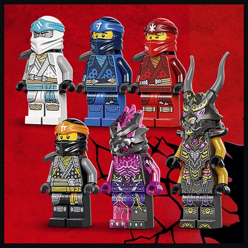 Конструктор LEGO NINJAGO Храм Кристального Короля (71771): Рекомендуемый возраст 8+