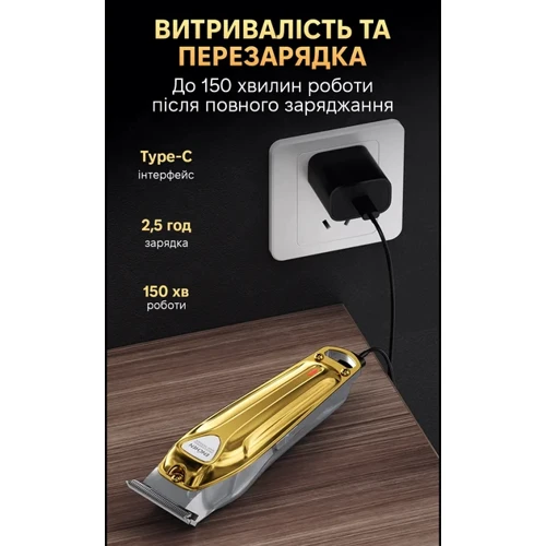 Машинка для стрижки Xiaomi Enchen Sharp 5 Semi-professional Gold