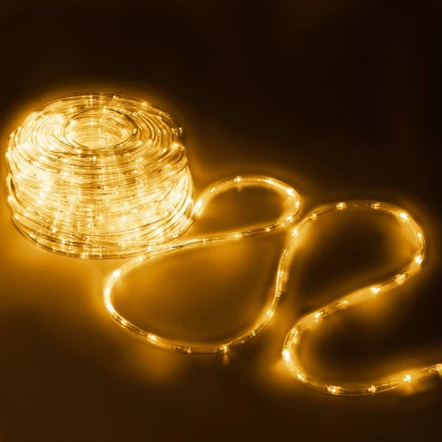 Гирлянда Springos Rope Lights дюралайт уличная 20 м 480 LED теплый белый (CL1204): Длина, м 20