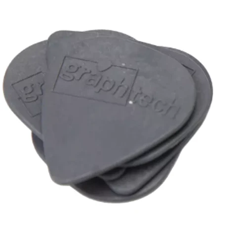 Медиатор Набор медиаторов GRAPH TECH PQP-0100-G6 TUSQ Standard Pick 1mm Gray (Deep) 6 Pack