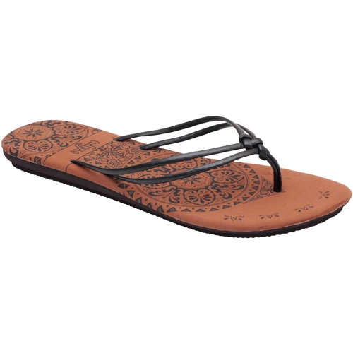 Вьетнамки Calypso 0061-002 39 коричневые ПВХ пляжные