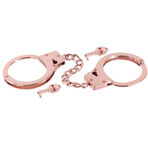 Наручники Fetish Tentation Premium Chick wrist cuffs in rose-gold metal