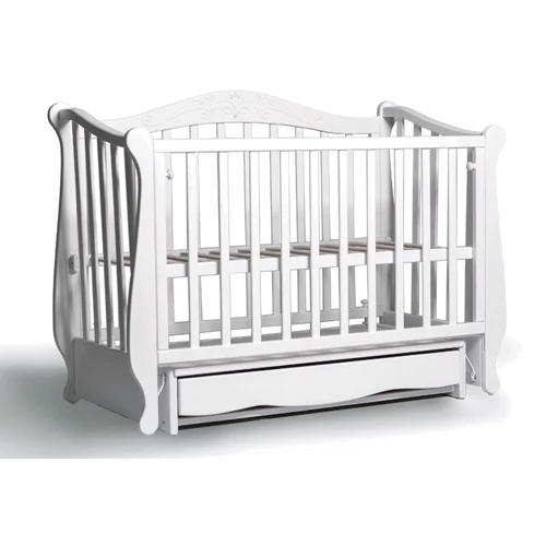 Кроватка детская Колисани Лотос слоновая кость, бежевый: Тип классическая