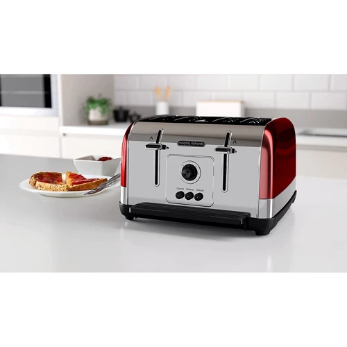 Тостер Morphy Richards 240133 Venture Red фото 7