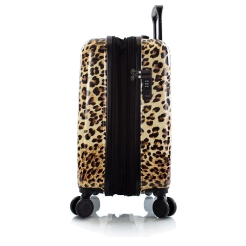 Чемодан Heys Brown Leopard S коричневый (930170): Тип ручки Короткая ручка, Телескопическая ручка