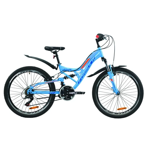 Велосипед 24" Formula ATLAS Vbr 2020 (синий с оранжевым)