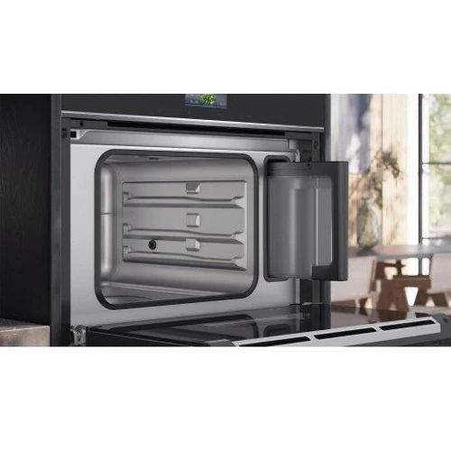 Духовой шкаф электрический Siemens CD714GXB1: Приготовление на пару есть