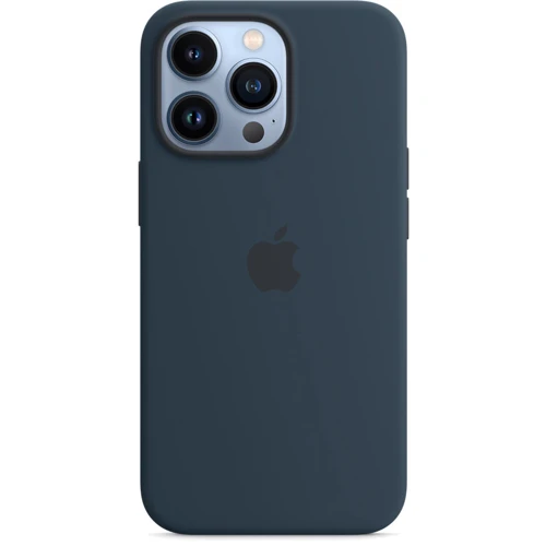 Чохол для iPhone Apple for iPhone 13 Pro Silicone Case with MagSafe Abyss Blue (MM2J3) : Тип чохла накладка на задню частину