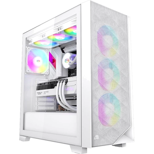 Корпус PcCooler C3D510 WH ARGB: Форм-фактор материнської плати ATX