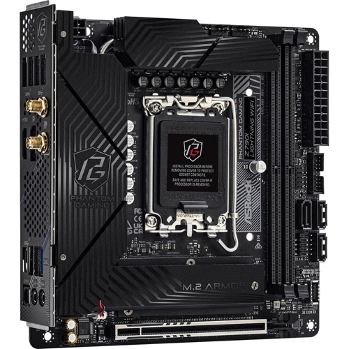 ASRock Z790I LIGHTNING WIFI: Дополнительно Радиатор на VRM, Поддержка UEFI, Поддержка RAID, Адаптер Wi-Fi