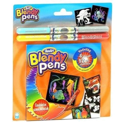 Bleendy pens Набор Живая природа (4 фл.+15 раскрасок) (BP2103): Производитель Bleendy