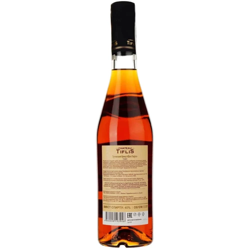 Бренди Chateau Tiflis 4 y.o. 40% 0.5 л (4860008193946): Объем, л 0.5