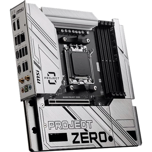 MSI B650M PROJECT ZERO (911-7E09-003): Разъемы на плате USB Type-C, USB 3.2 Gen 1, USB 2.0, SATA 3.0, M.2, PCI Express x1