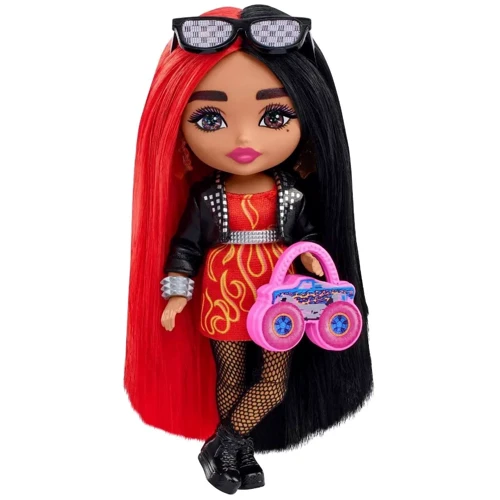 Миникукла Barbie Extra Mini Леди-рокстар (HKP88)