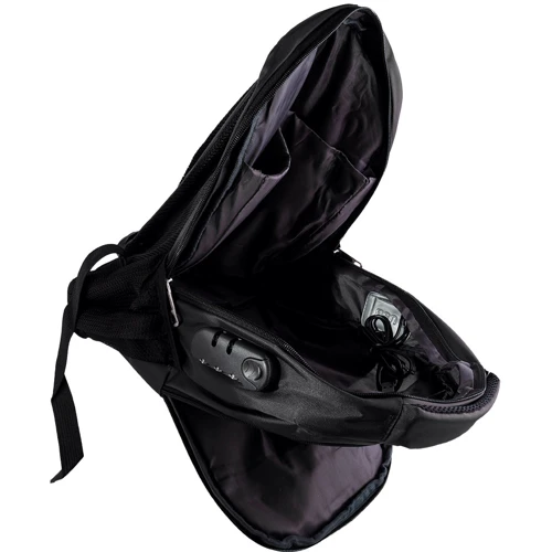 Мужской рюкзак Valiria Fashion черный (DETAB9036-2): Застежка Молния
