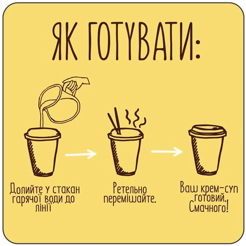 Борщ Украинский Street Soup стакан 50 г (4820201770504): Вид Первое