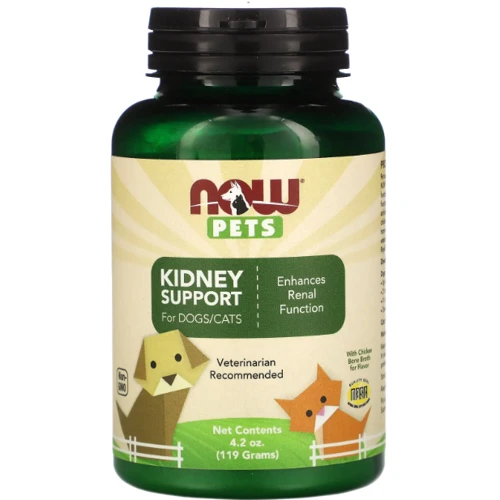 Підтримка нирок для собак та кішок Now Foods Pets Kidney Support for Dogs/Cats 119 г (NOW-04308)