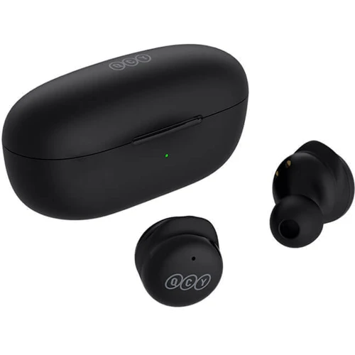 Наушники QCY T17 Black: Тип конструкции вакуумные
