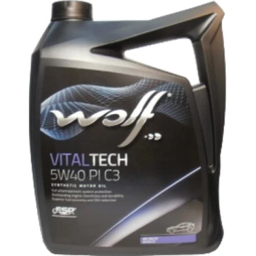 Моторное масло WOLF VITALTECH 5W40 PI C3 5л