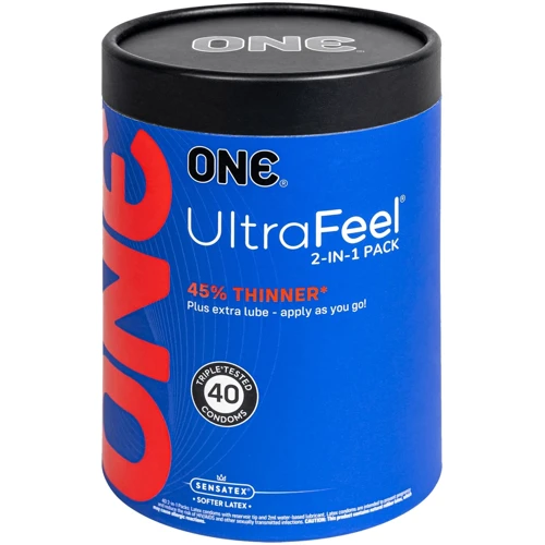 Презервативи ONE Ultra Feel 40 шт.: Тип Класичні