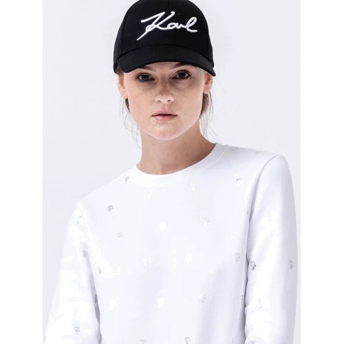 Женская бейсболка Karl Lagerfeld K/SIGNATURE CAP черная (205W3405-999) фото 6